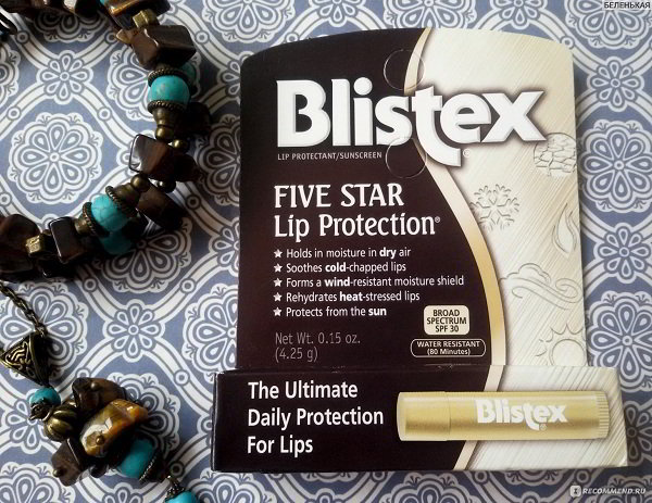 Son dưỡng môi chống nắng Blistex Five Star Lip Protection Spf 30