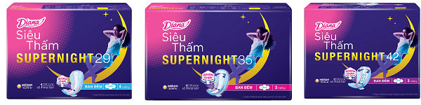 dòng Diana siêu thấm Super night