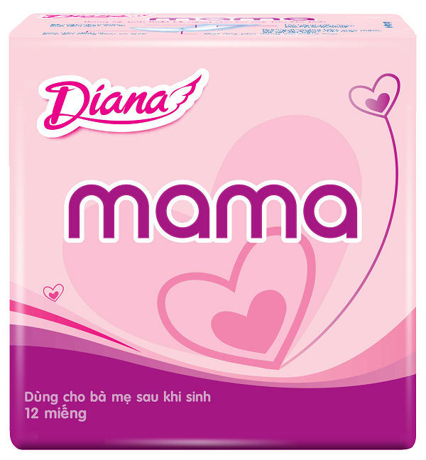 Dòng băng vệ sinh Diana Mama cho bà bầu