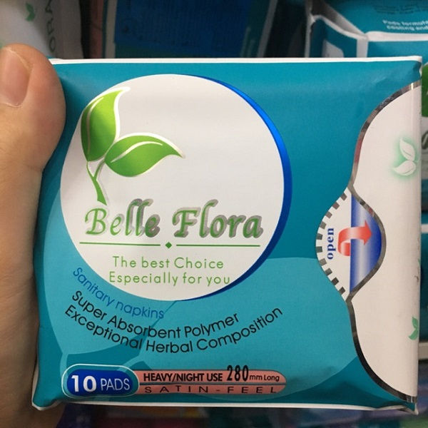 Băng vệ sinh mát lạnh Belle Flora