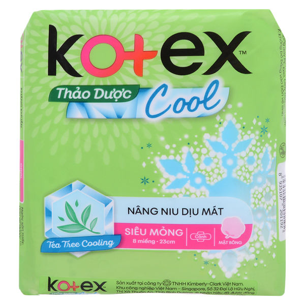 Băng vệ sinh Kotex Thảo dược Cool