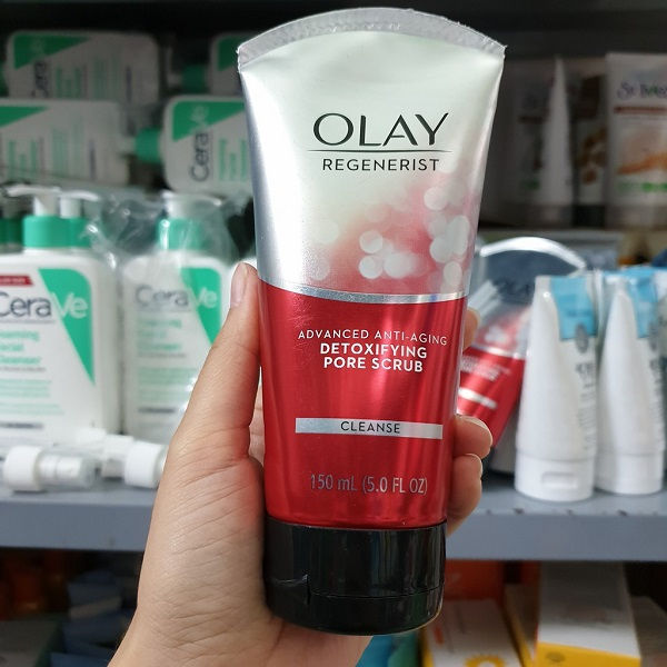 Olay Regenerist Advanced Anti-Aging Detoxifying Pore Scrub Cleanser