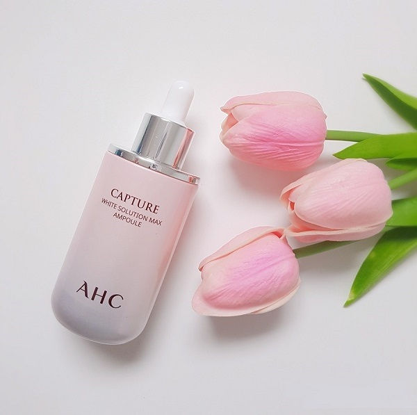 Review: Serum AHC Capture White Solution Max Ampoule hồng