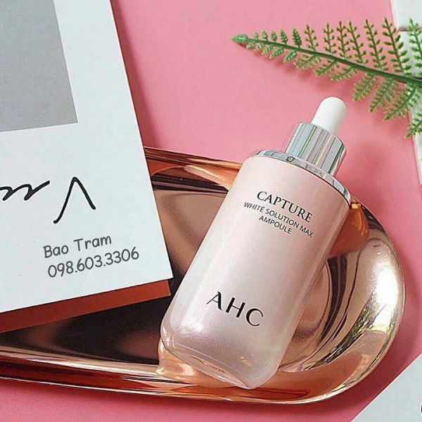 Thiết kế AHC Capture White Solution Max Ampoule