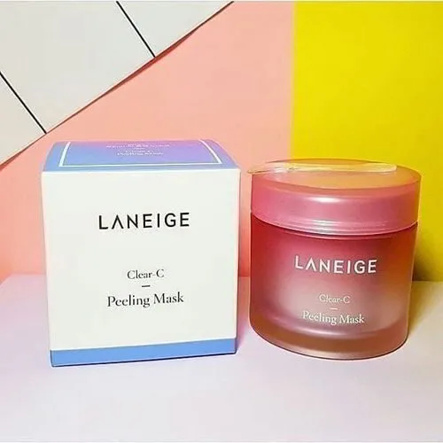 review kem tẩy da chết laneige