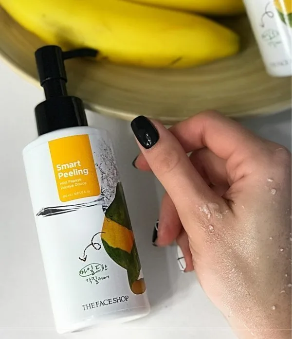 review tẩy tế bào chết the face shop