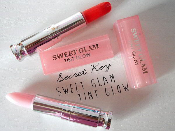 son dưỡng secret key sweet glam tint glow review