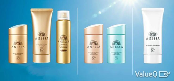Dòng Kem chống nắng Shiseido Anessa