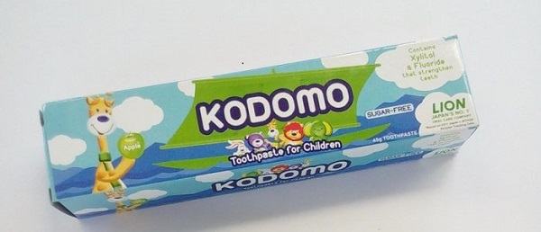 Hướng dẫn sử dụng kem đánh răng Kodomo Lion đúng cách