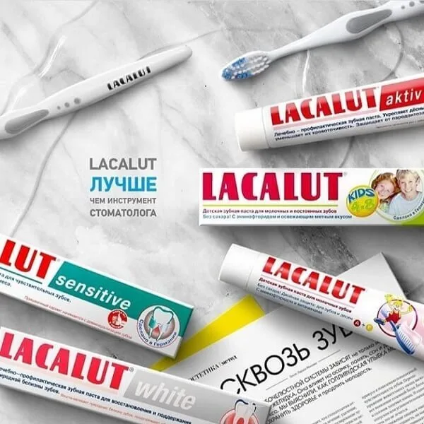 kem đánh răng lacalut