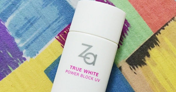Review Kem chống nắng ZA True White Power Block UV  SPF 50+ PA++++ 