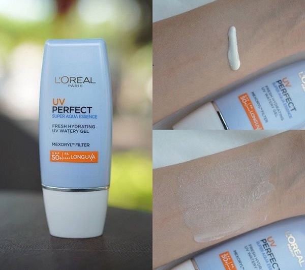 texture Kem chống nắng L’Oréal Paris UV Perfect Aqua Essence SPF50+ PA++++