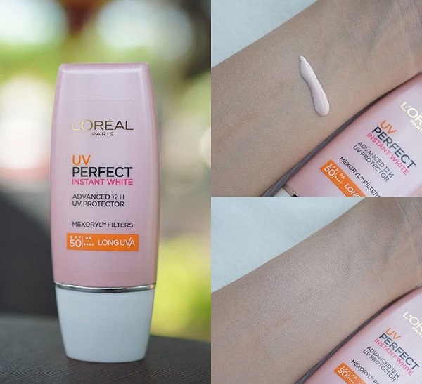 texture Kem chống nắng L’Oréal Paris UV Perfect Instant White SPF50 | PA+++