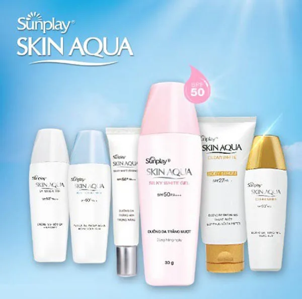 kem chống nắng sunplay skin aqua