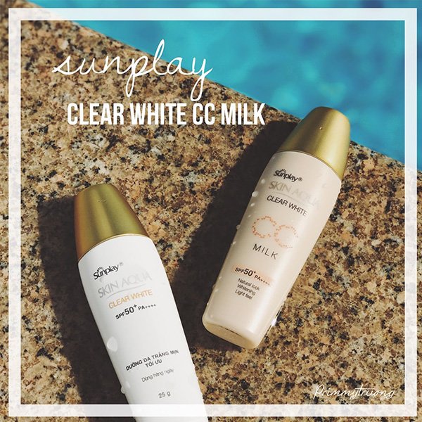 Sunplay Skin Aqua Clear White CC Milk SPF 50+ PA++++