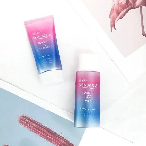 kem chống nắng sunplay skin aqua tone up