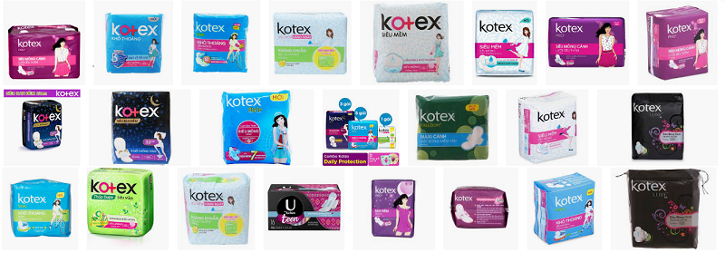 băng vệ sinh kotex