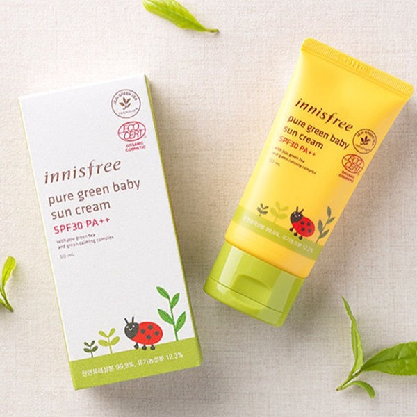  Innisfree Pure Green Baby Sun Cream SPF 30/PA+++