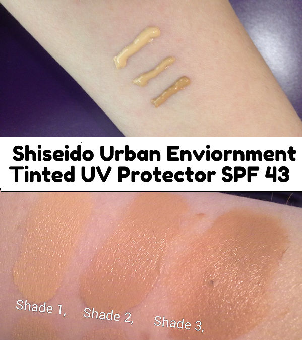 Dòng Shiseido Tinted UV Protector SPF43 đánh giá