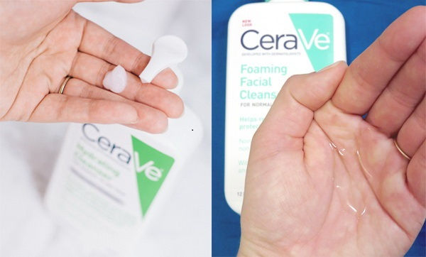 texture Cerave Renewing SA Cleanser