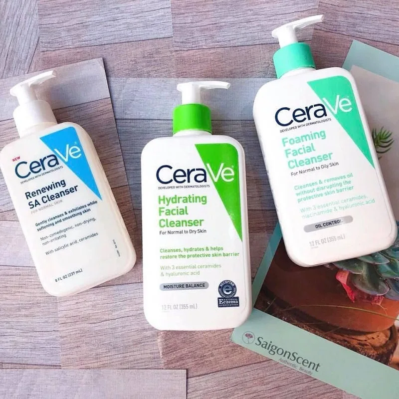 sữa rửa mặt cerave