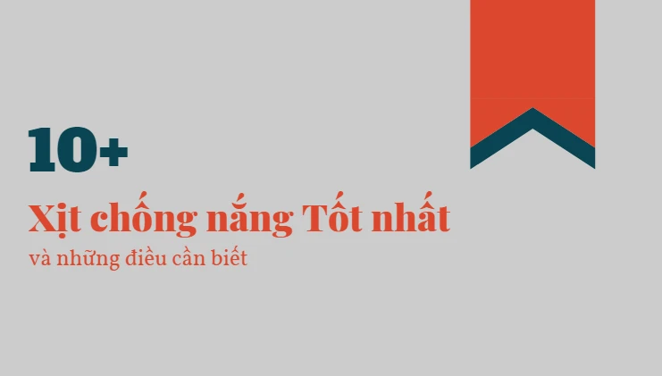 xịt chống nắng