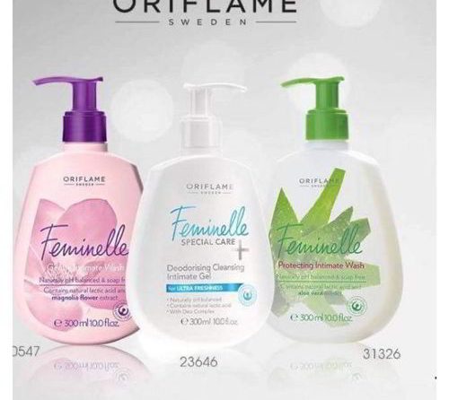 dung dịch vệ sinh phụ nữ oriflame