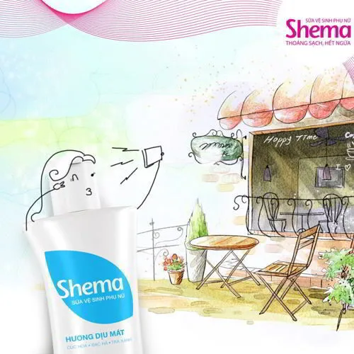 dung dịch vệ sinh phụ nữ shema