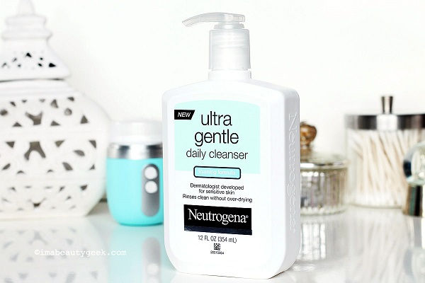 sữa rửa mặt cho phụ nữ mang thai Neutrogena Ultra Gentle Hydrating Daily Facial Cleanser