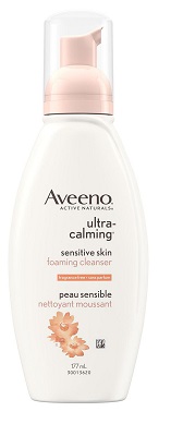 Aveeno Sensitive Cleanser & Makeup Remover