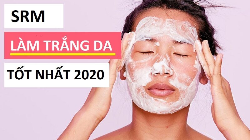 sữa rửa mặt làm trắng sáng da