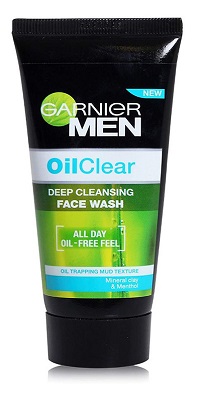 sữa rửa mặt trị mụn cho nam Garnier Men Oil Clear Deep Cleansing Face Wash