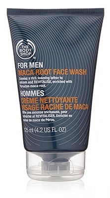 sữa rửa mặt trị mụn cho nam The Body Shop Maca Root Men Wash Face