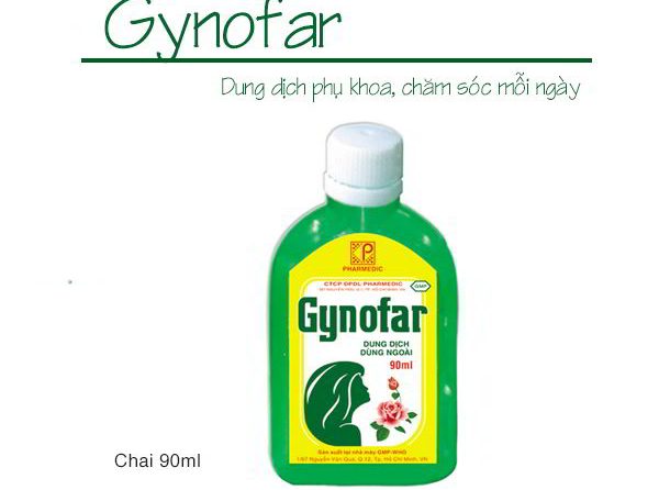 dung dịch vệ sinh phụ nữ Gynofar