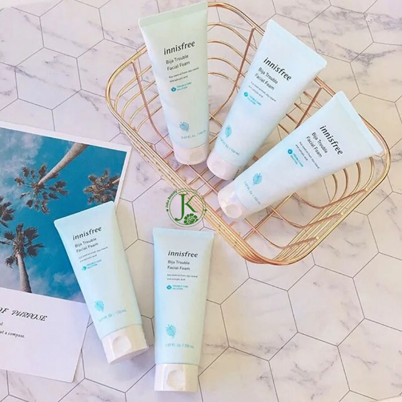 sữa rửa mặt innisfree bija cho da mụn