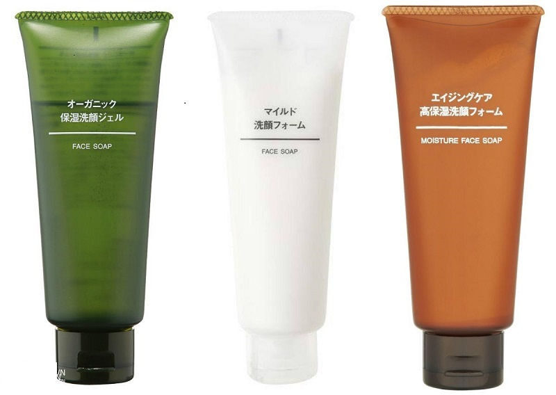 sữa rửa mặt muji