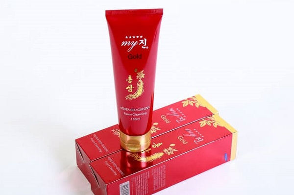Whoo Jinyulhyang Essential Cleansing Foam (màu nâu đỏ)