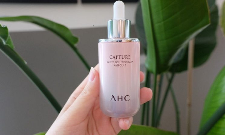 Serum AHC Capture White Solution Max Ampoule hồng