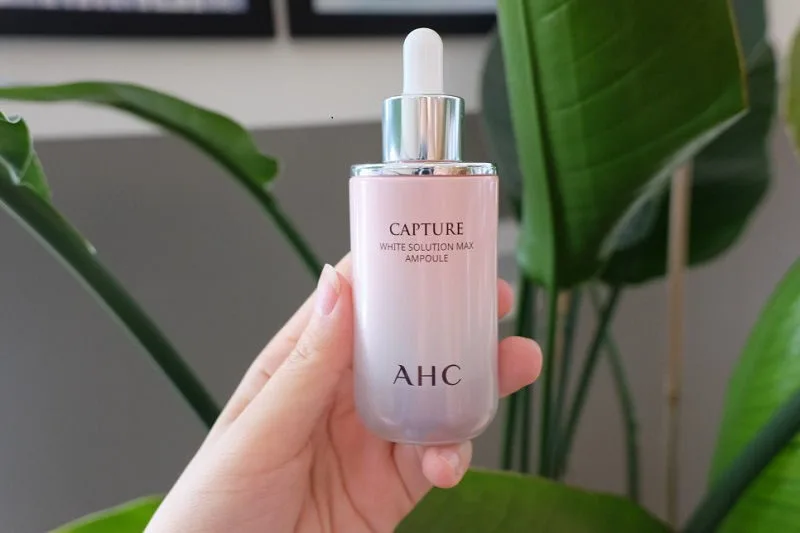 Serum AHC Capture White Solution Max Ampoule hồng