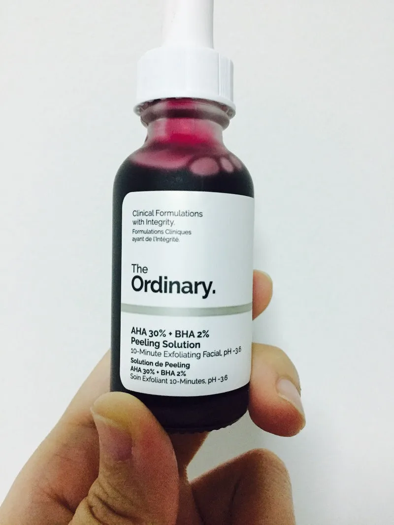 tinh chất Serum The Ordinary AHA 30% + BHA 2% Peeling Solution