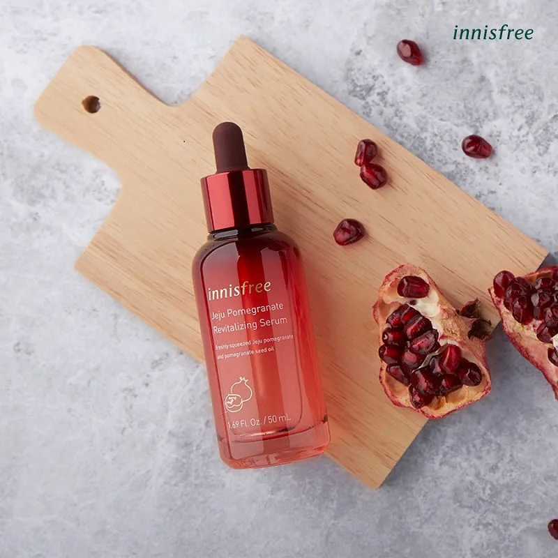 tinh chất lựu đỏ Innisfree Jeju Pomegranate Revitalizing Serum chống lão hóa