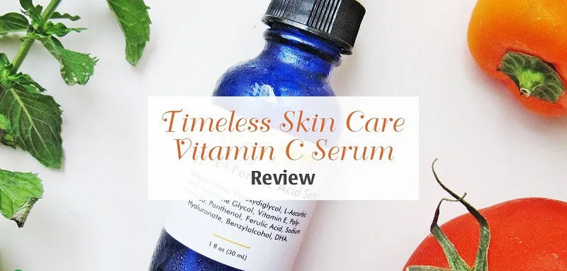 review serum timeless hyaluronic acid & vitamin c