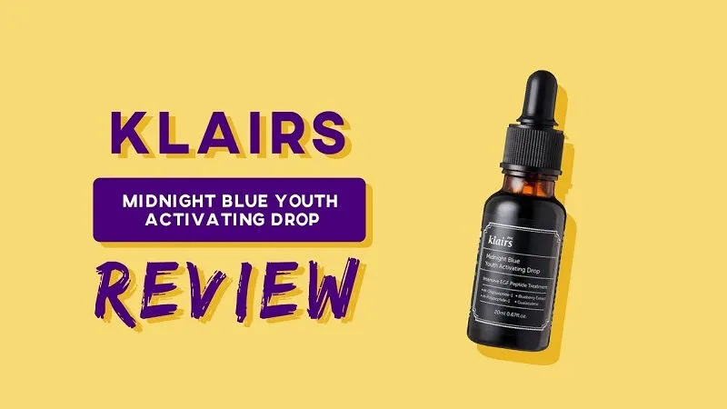 tinh chất dưỡng da, phục hồi ban đêm Klairs Midnight Blue Youth Activating Drop