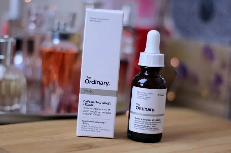 tinh chất trị quầng thâm mắt, dưỡng mắt Serum The Ordinary Caffeine Solution 5% + EGCG