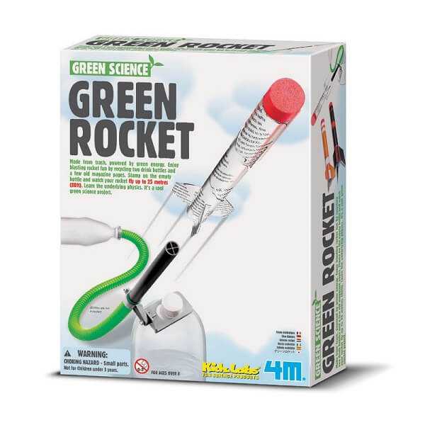 Khoa học sáng tạo với đồ chơi Tên lửa xanh