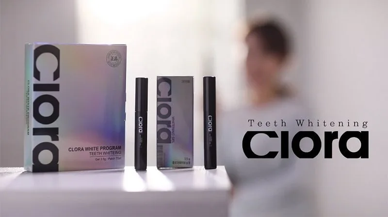 bút tẩy trắng răng clora