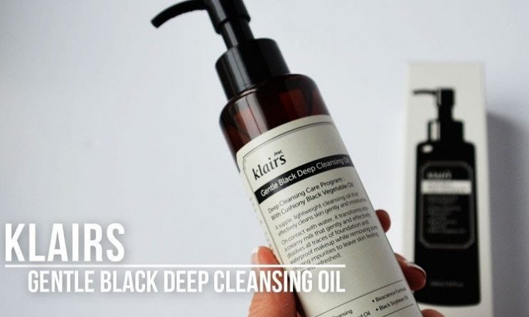 Dầu tẩy trang Klairs Gentle Black Deep Cleansing Oil