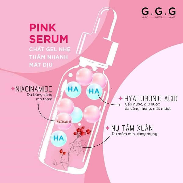 Thành phần của Pink Serum