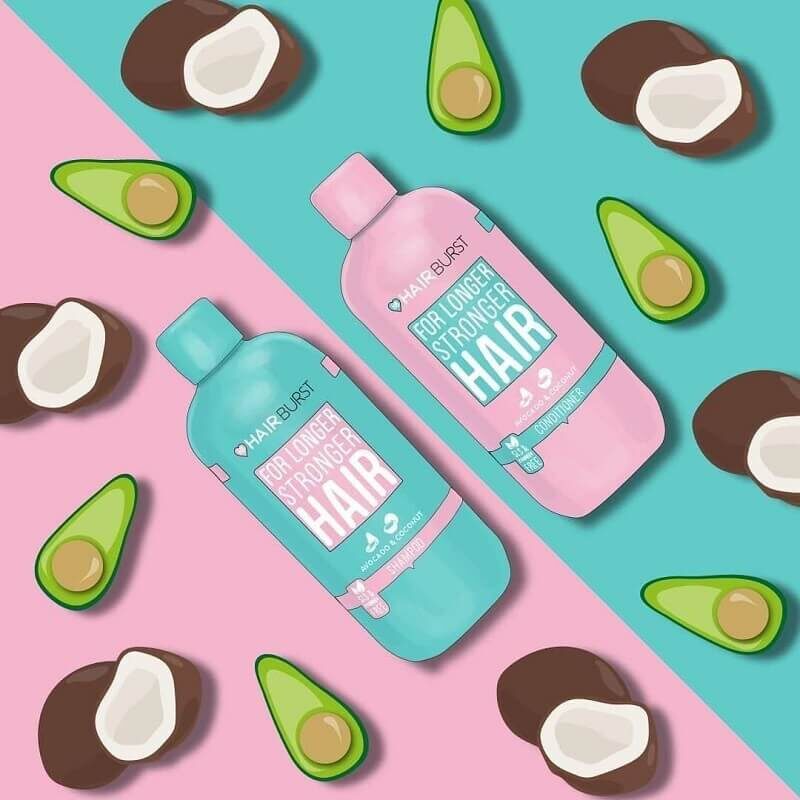 bộ dầu gội xả hairburst